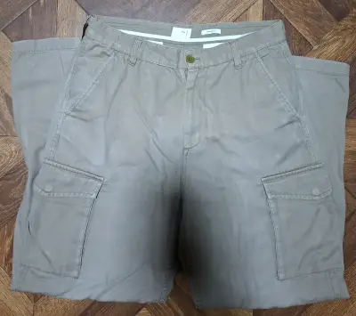 Pantalones cargo hym straight fit - miniatura 3