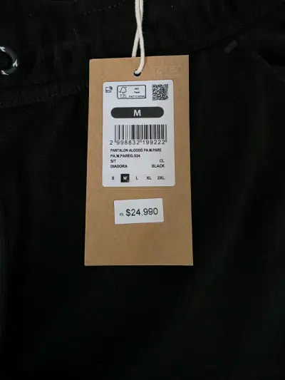 Pantalón deportivo negro talla M - miniatura 2