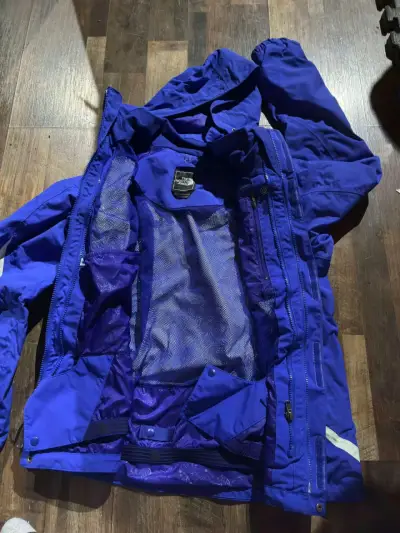 OFRESCAN Chaqueta impermeable azul The North Face - miniatura 1