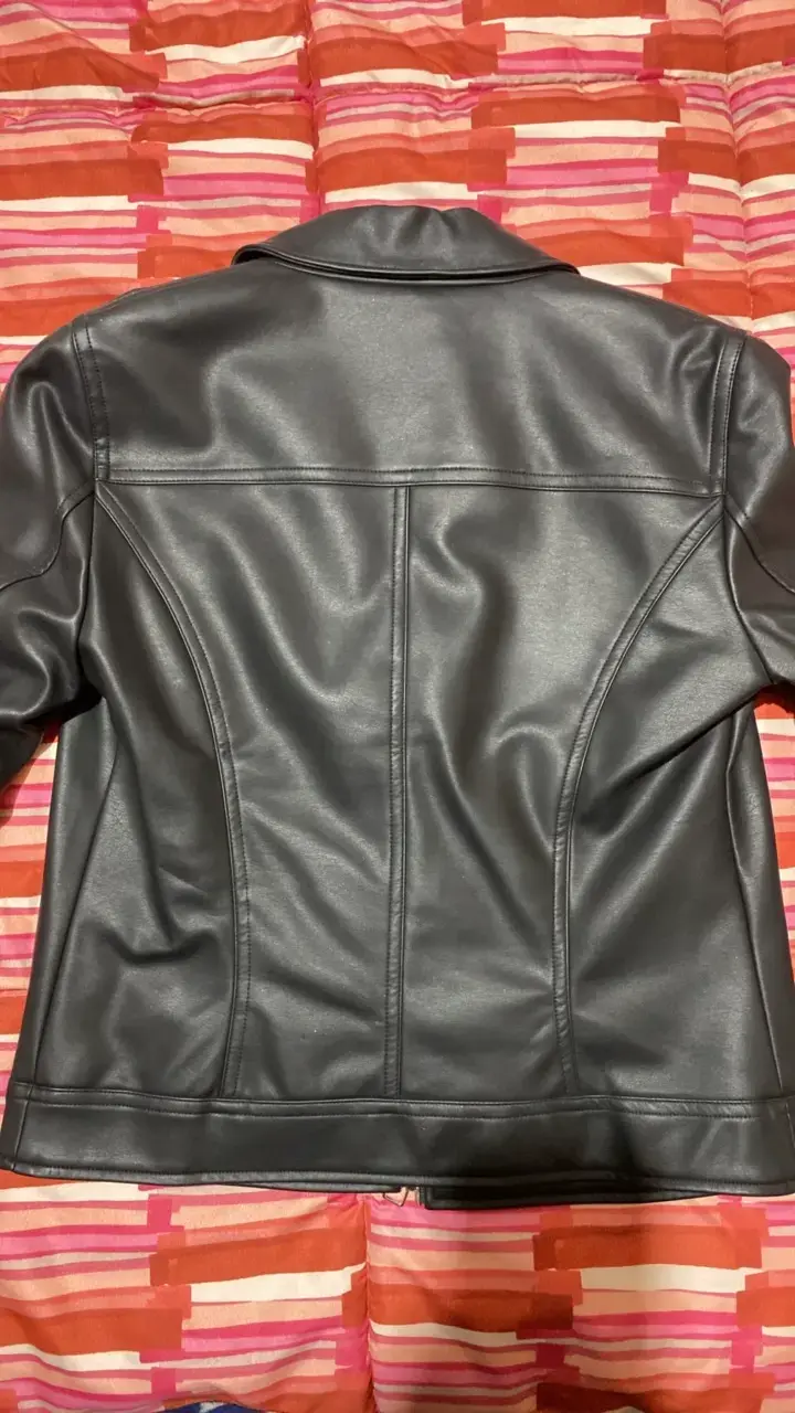 Chaqueta de cuero sintético negra ASH para mujer - 5