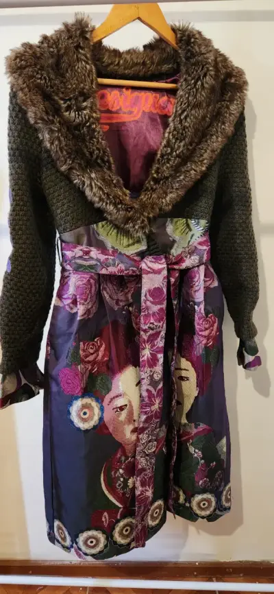 Abrigo Desigual japon talla s - miniatura 1