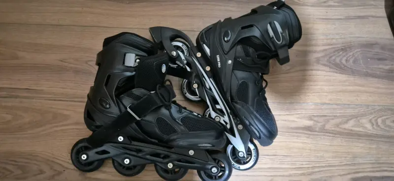 Patines en línea negros para adultos - 2