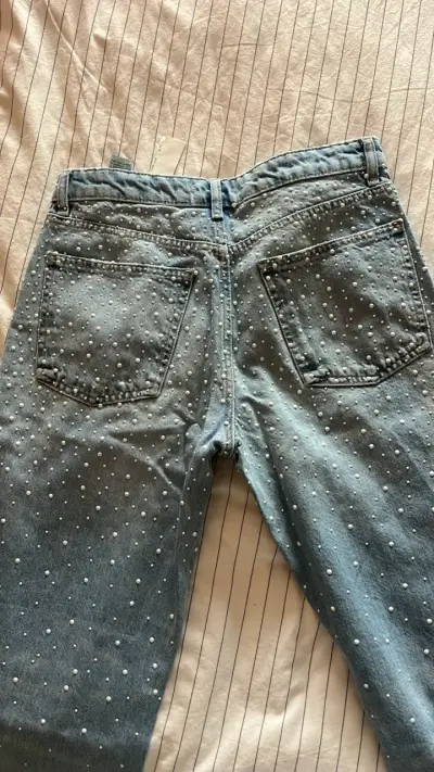 Jeans con perlas Zara - miniatura 2