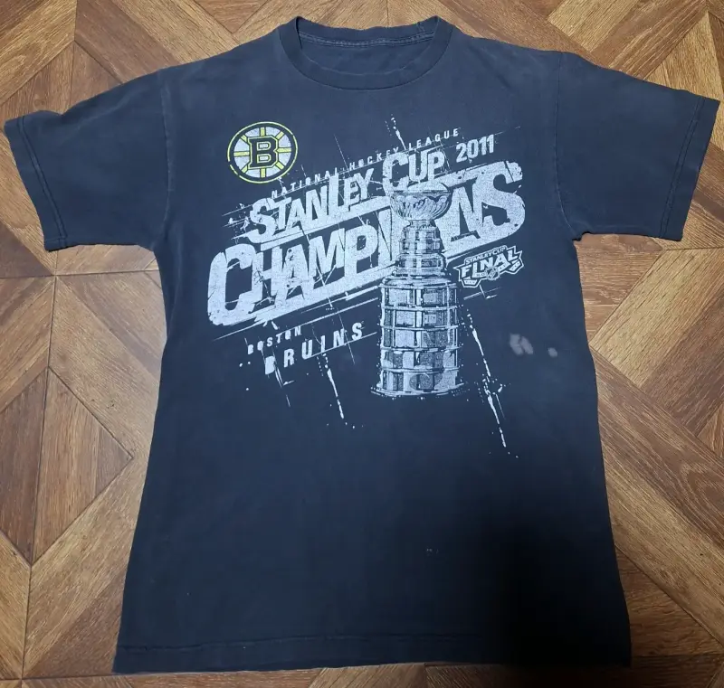 Polera NHL Stanley Cup 2011 Boston Bruins M - 1
