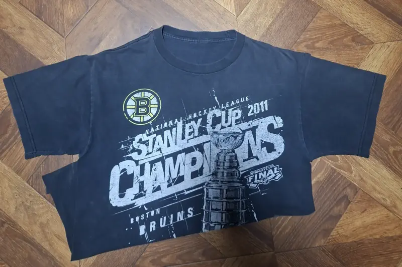 Polera NHL Stanley Cup 2011 Boston Bruins M - 3