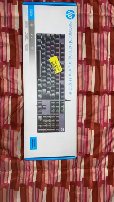 Teclado Mecánico Gaming HP GK400F RGB - miniatura 1