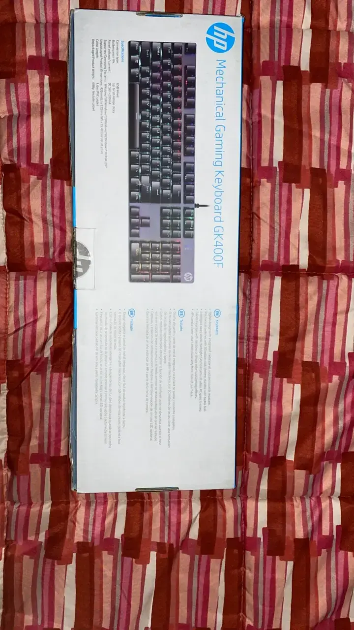 Teclado Mecánico Gaming HP GK400F RGB - 2