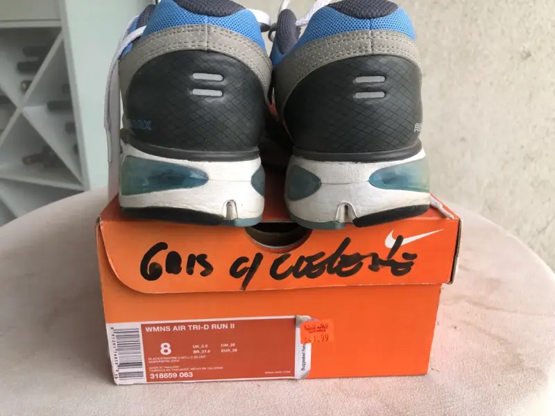 Zapatillas Nike Air Max Tri-D Run II Gris Azul - 2