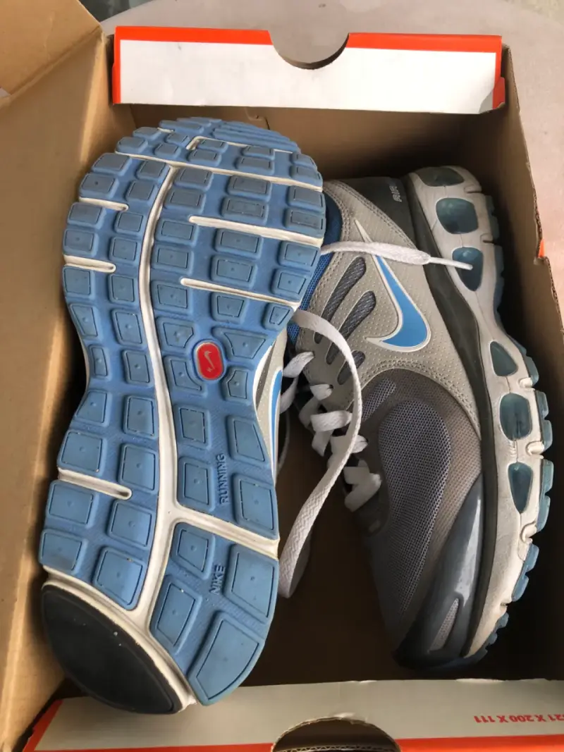 Zapatillas Nike Air Max Tri-D Run II Gris Azul - 3