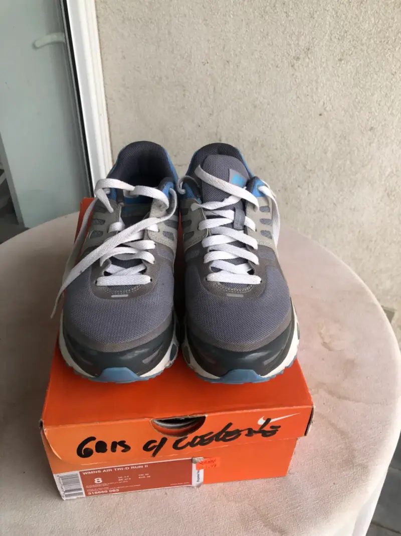 Zapatillas Nike Air Max Tri-D Run II Gris Azul - 4