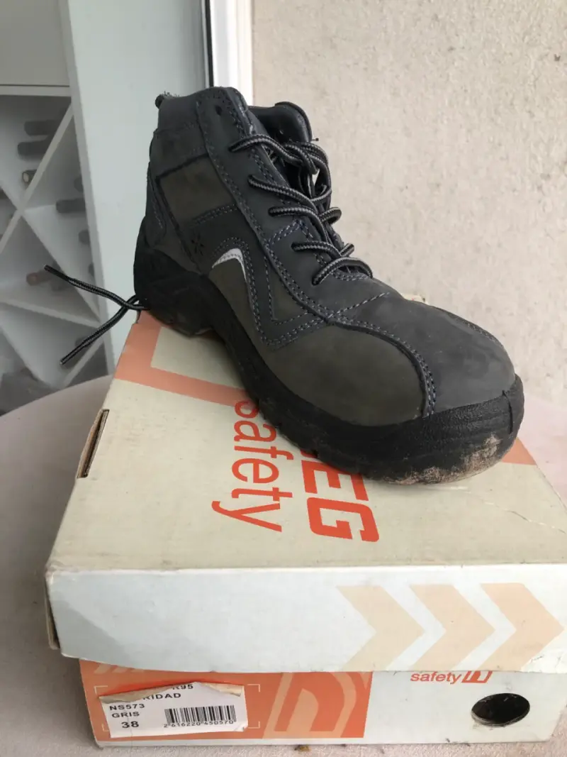 Botas de seguridad Norseg Safety gris talla 38 - 3