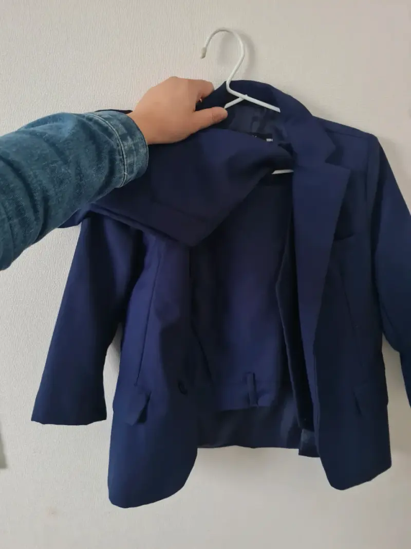 Traje 3 piezas para niño talla 7 años - 2