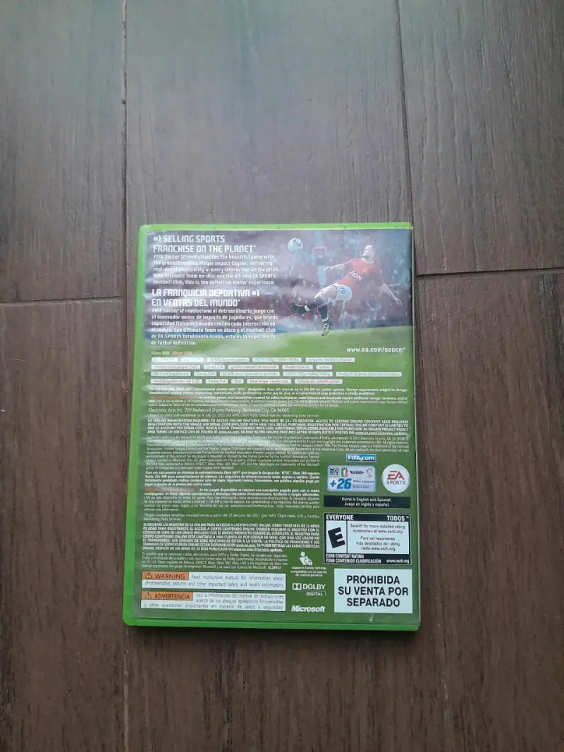 Juego FIFA Soccer 12 para Xbox 360 - 2