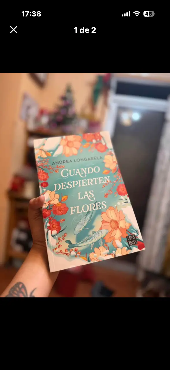 Libro 'Cuando Despierten Las Flores' de Andrea Longarela - 1