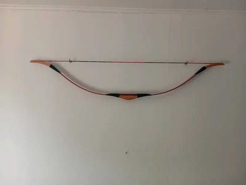 Arco tradicional de madera y fibra de vidr - 1