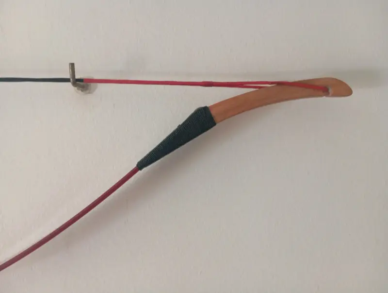 Arco tradicional de madera y fibra de vidr - 2