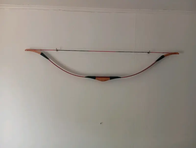 Arco tradicional de madera y fibra de vidr - 3
