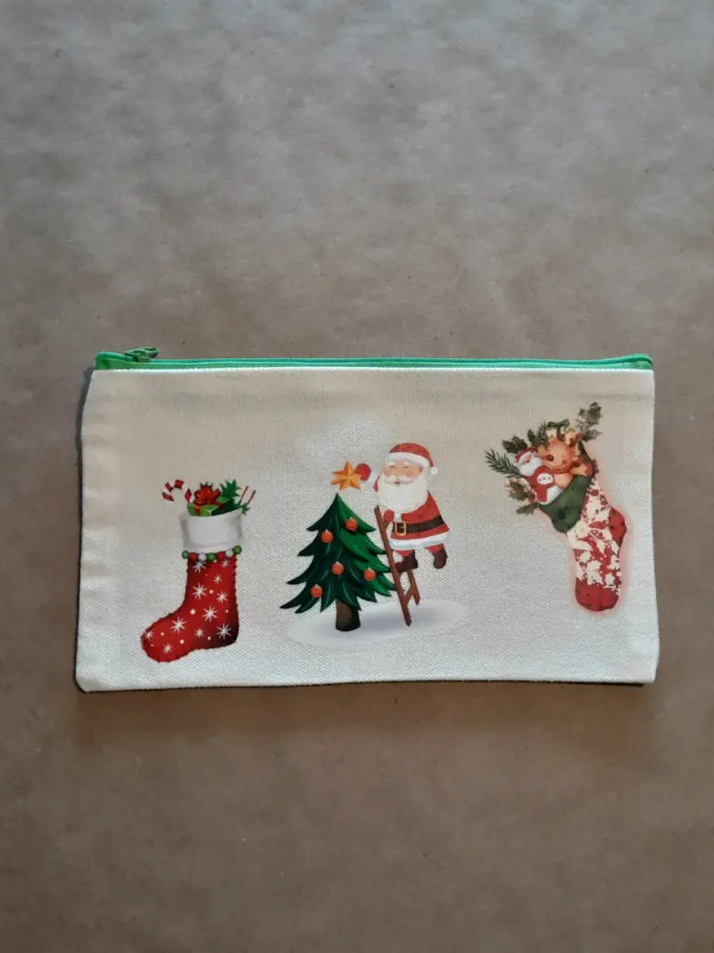 Estuches de Tela con Diseño Floral y Animal - 5