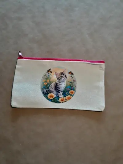 Estuches de Tela con Diseño Navideño y Animales - miniatura 4