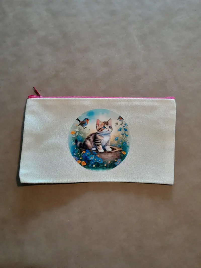 Estuches de Tela con Diseño de Animales - 2