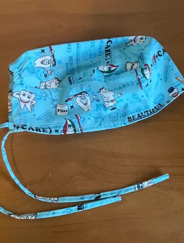 Cofia con estampado dental - 1