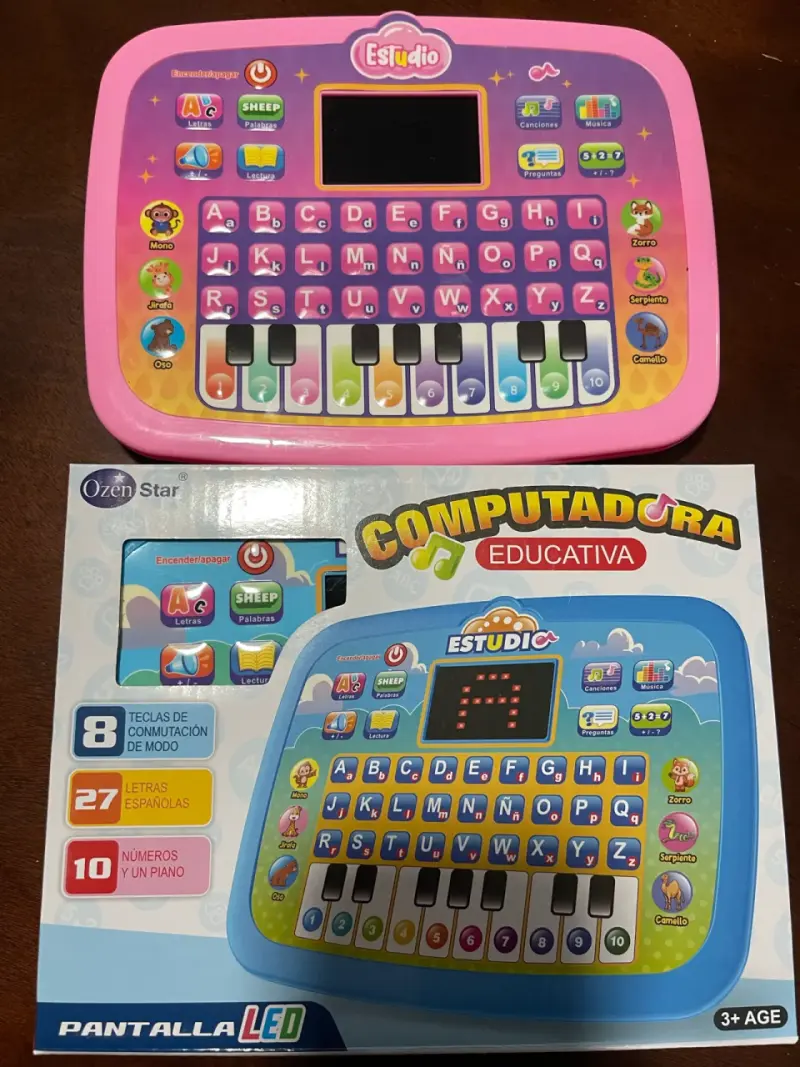 Computadora educativa infantil Estudio Ozen Star