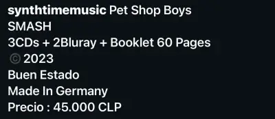 Pet Shop Boys Smash 3CDs + 2Bluray - miniatura 3