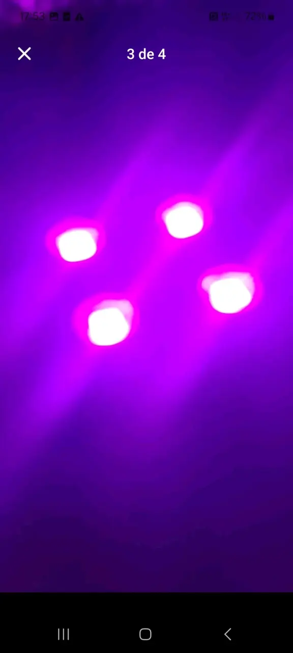 Luz LED Piranha T360W para cultivo - 2