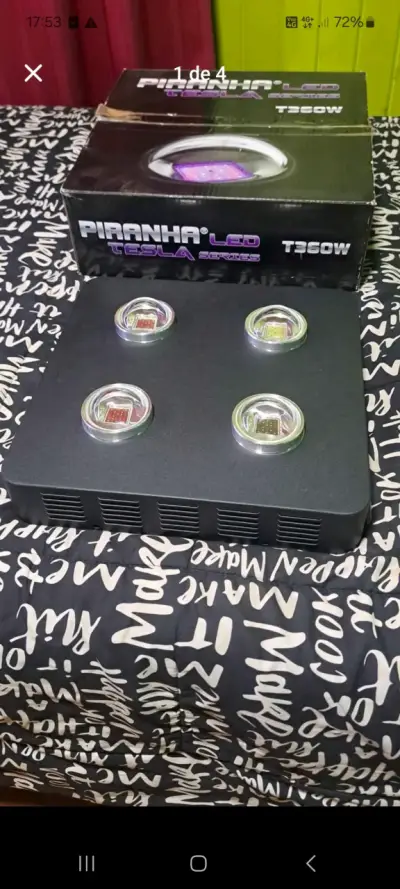 Luz LED Piranha T360W para cultivo - miniatura 3