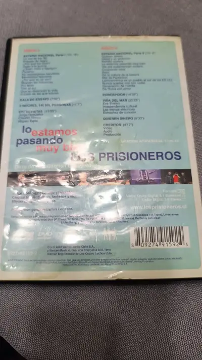 DVD Los Prisioneros Lo Estamos Pasando Muy Bien - miniatura 2