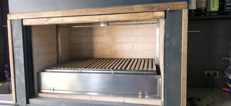 Parrilla de acero inoxidable Metalmont ajustable - 1