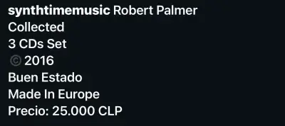 Robert Palmer Collected 3 CDs - miniatura 3