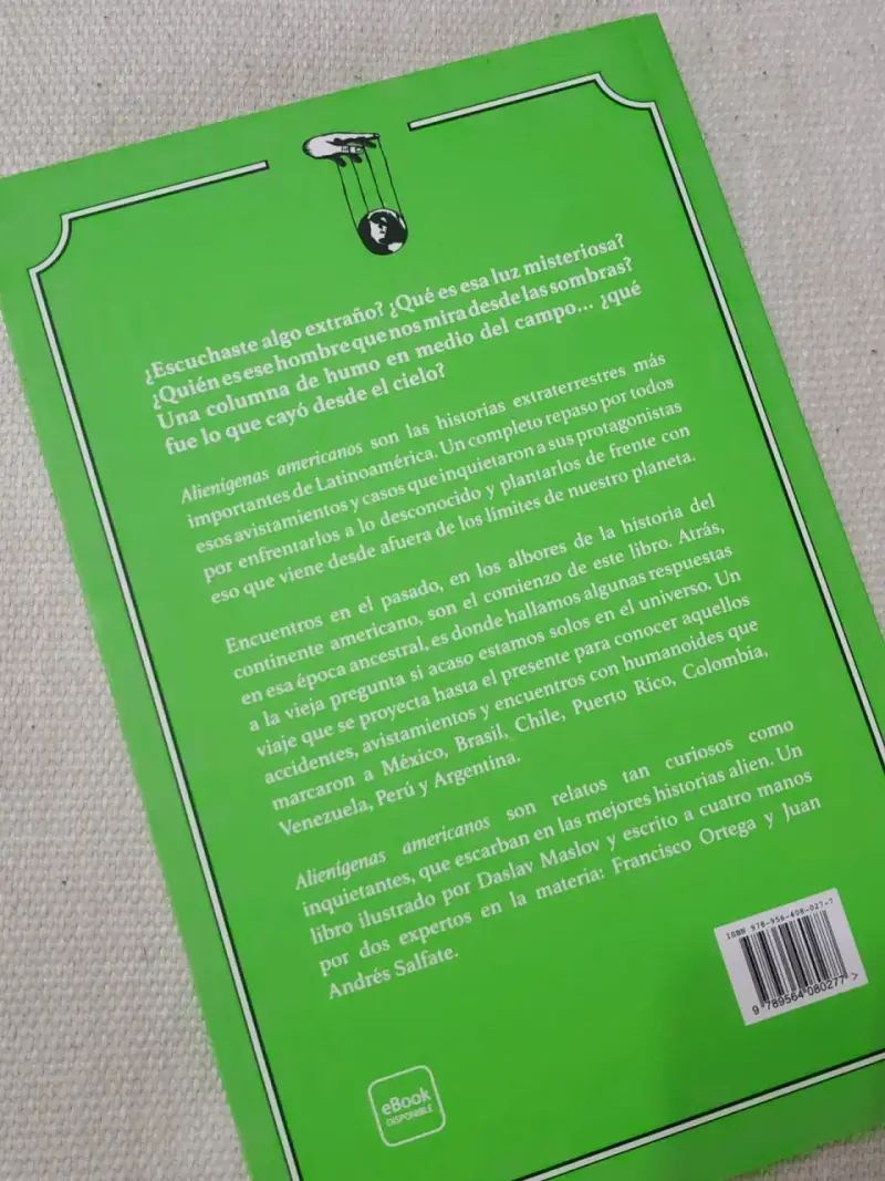 Libro Alienígenas Americanos de Ortega y Salfate - 2