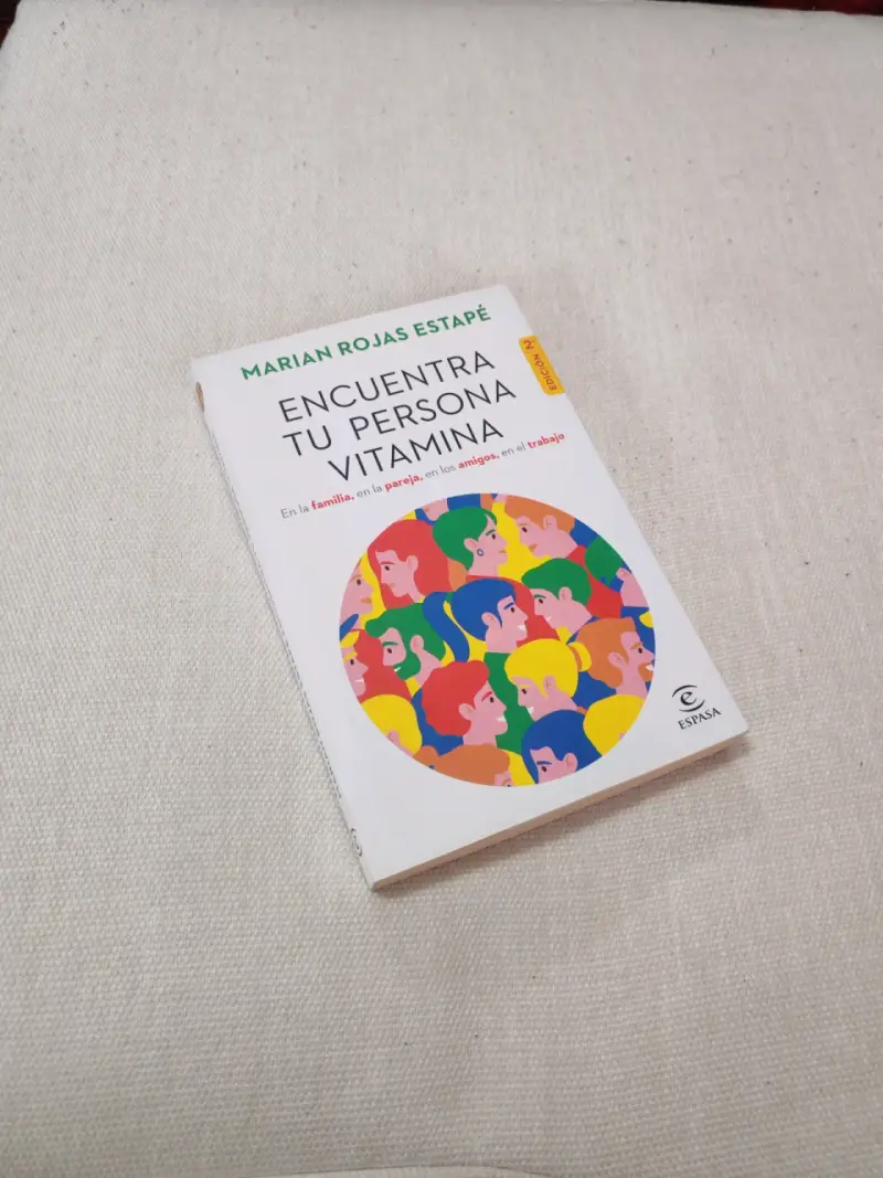 Libro 'Encuentra Tu Persona Vitamina' de Marian Rojas Estapé - 1