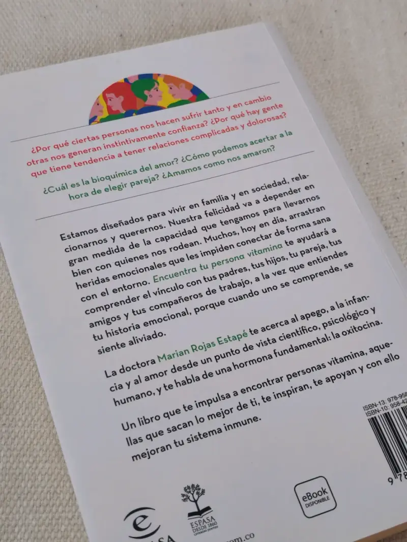 Libro 'Encuentra Tu Persona Vitamina' de Marian Rojas Estapé - 2