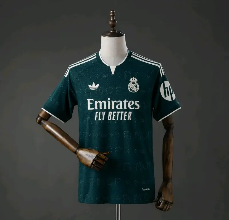 Camiseta Real Madrid Adidas verde oscuro (L) - 1