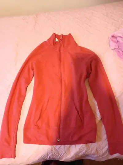 Chaqueta deportiva fucsia domyos Decathlon - miniatura 1
