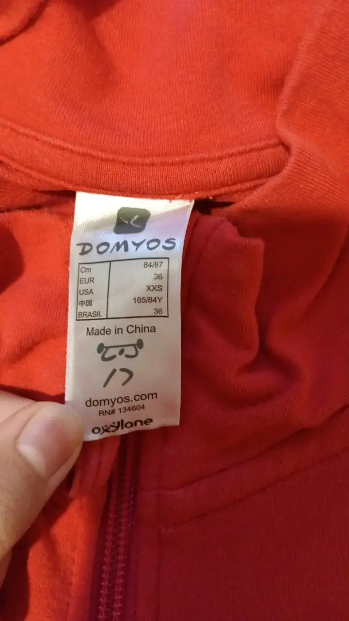 Chaqueta deportiva fucsia domyos Decathlon - 2