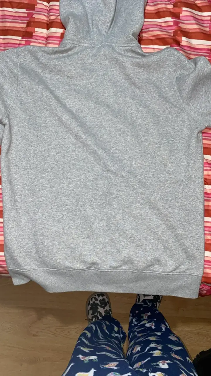 Polerón con capucha gris Levi's para hombre - 4