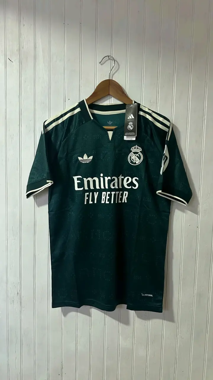 Camiseta Real Madrid Adidas verde oscuro (L) - 2