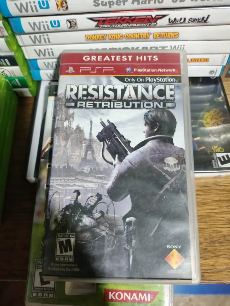 Juego PSP Resistance Retribution Greatest Hits
