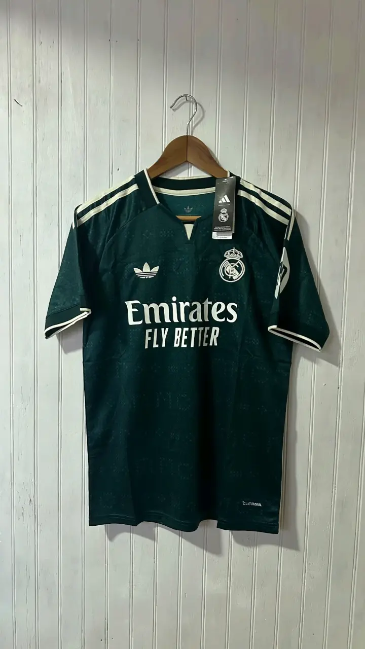 Camiseta Real Madrid Adidas verde (L)