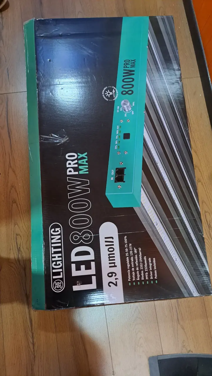 Luz LED 800W Pro Max para cultivo - 3