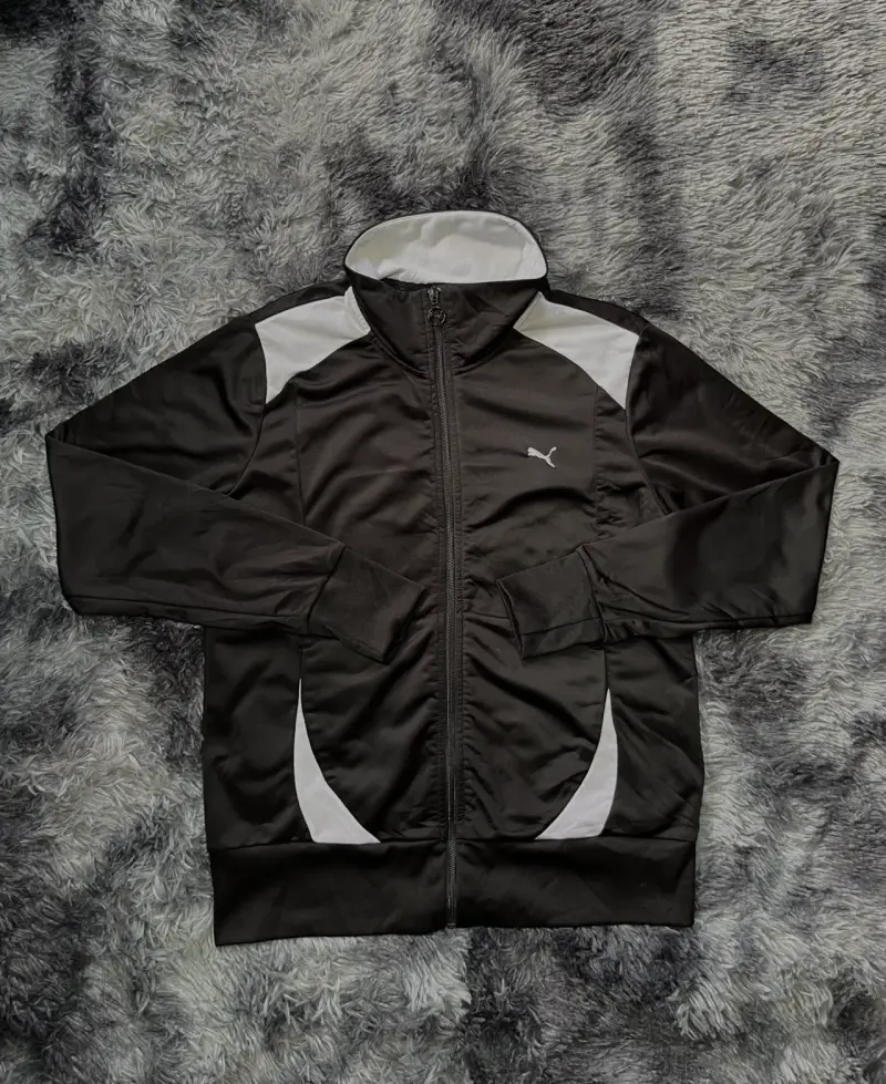 Polerón Puma Deportivo Negro - 1
