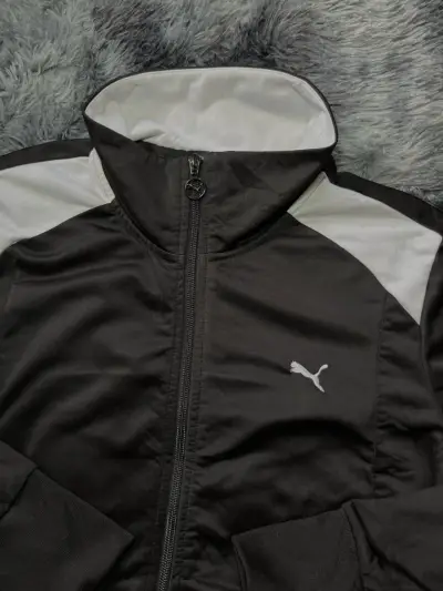 Polerón Puma Deportivo Negro - miniatura 2