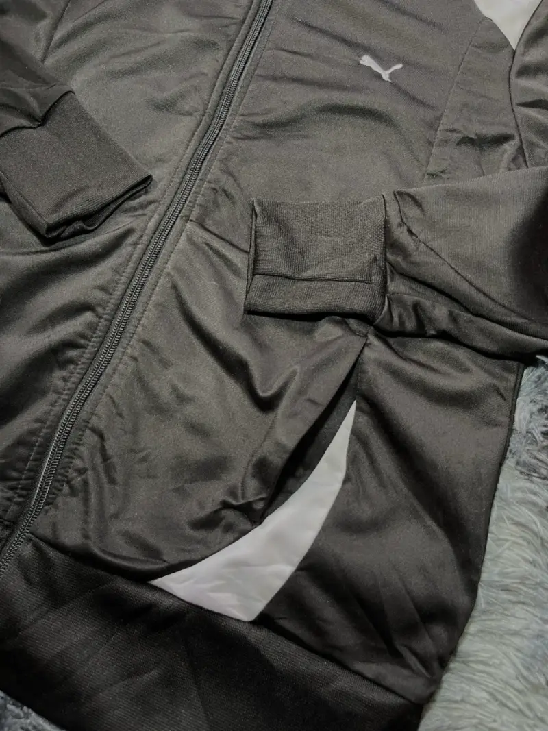 Polerón Puma Deportivo Negro - 3
