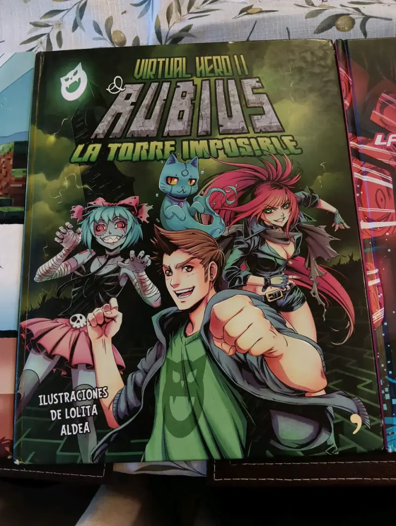 Colección de libros El Rubius Virtual Hero - 2