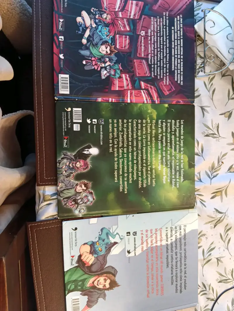Colección de libros El Rubius Virtual Hero - 4
