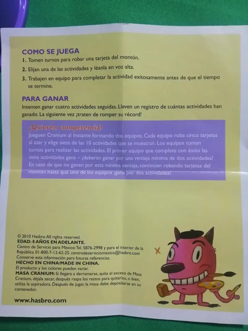 Juego de Mesa Cranium Al Instante 200 Mini Juegos - 6