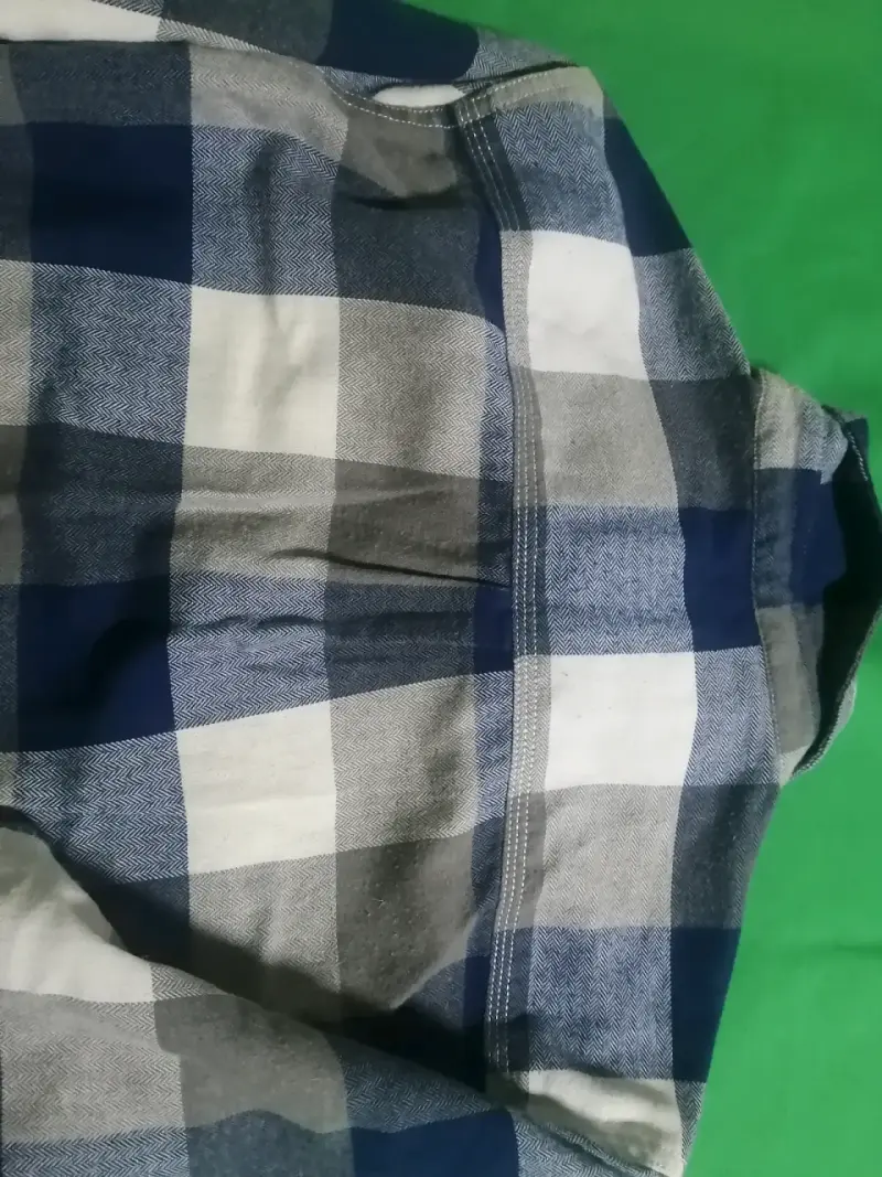 Camisa de franela a cuadros Melt talla 14 - 4